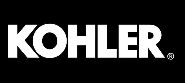 Kohler logo representing a plumbing fixture brand